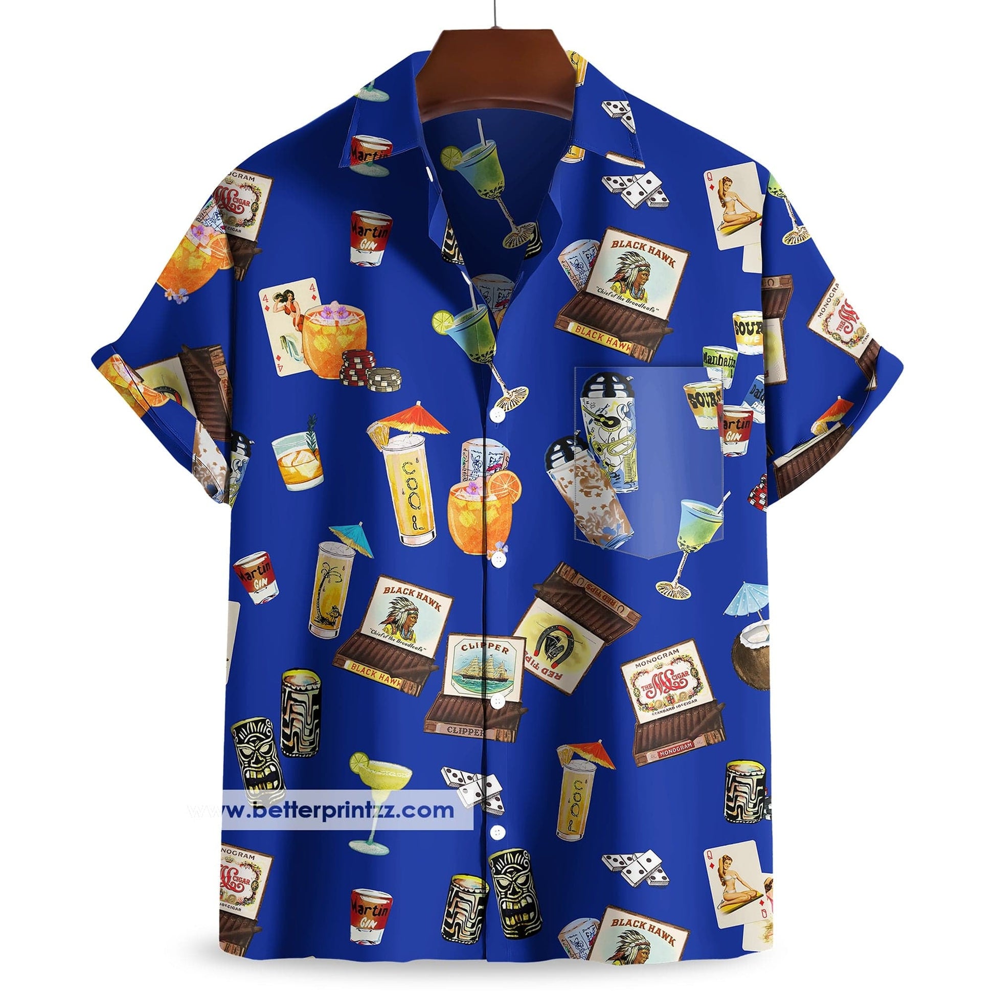 Printify All Over Prints Ash Hawaiian Shirt from Ash vs Evil Dead Movie, Ash Williams Costume Shirt