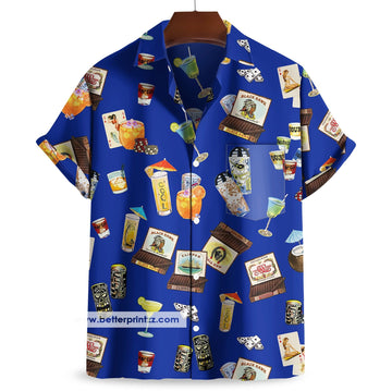 Printify All Over Prints Ash Hawaiian Shirt from Ash vs Evil Dead Movie, Ash Williams Costume Shirt