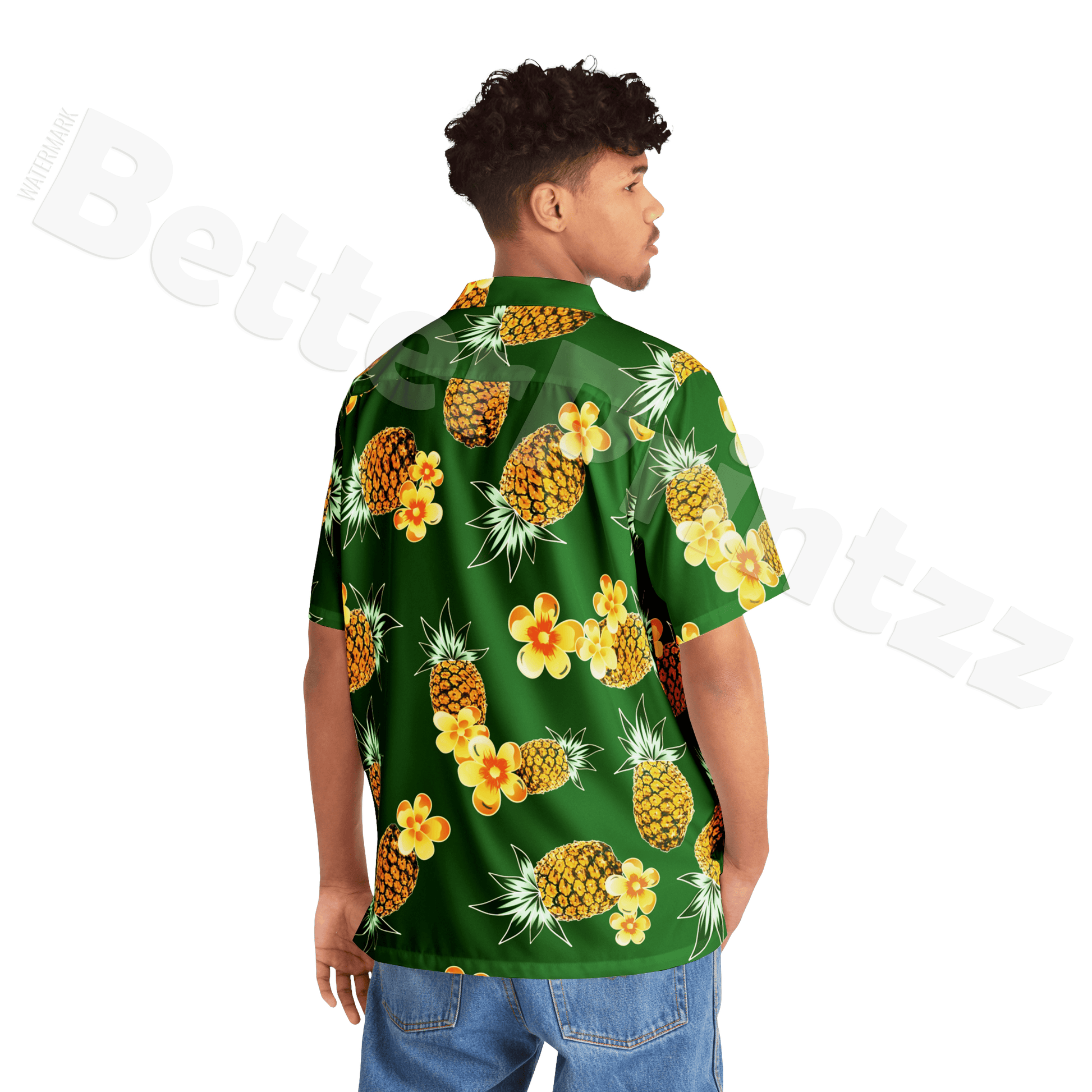 Printify All Over Prints Bud Jablonski Hawaiian Shirt from Day Shift Movie