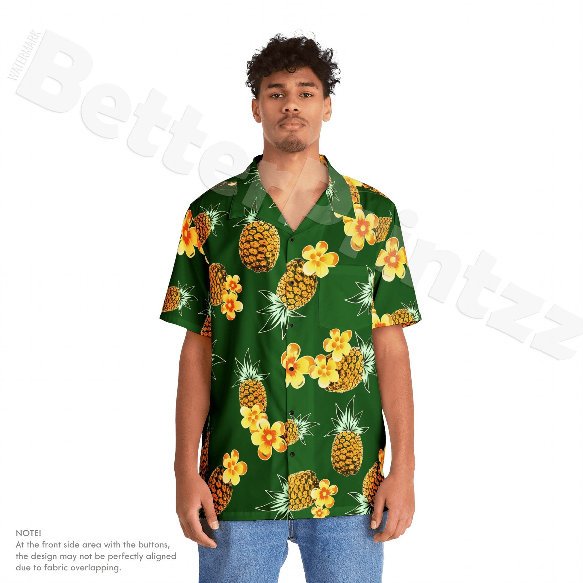 Printify All Over Prints Bud Jablonski Hawaiian Shirt from Day Shift Movie