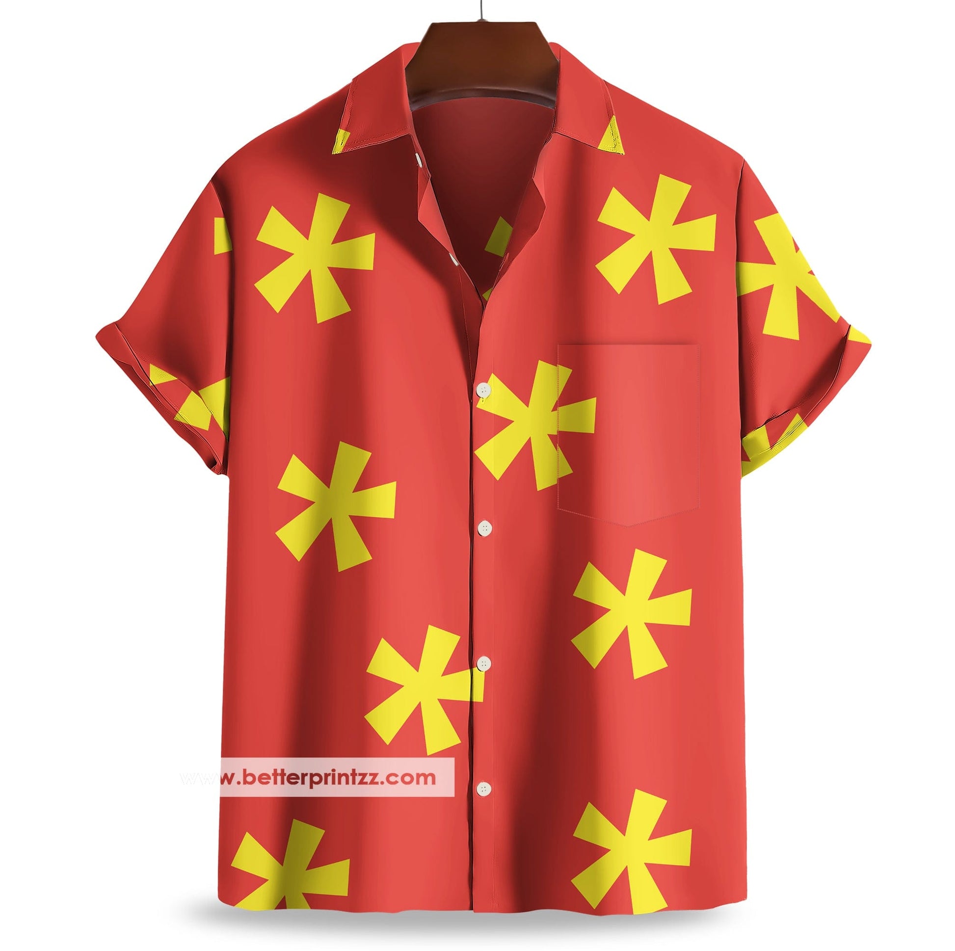 Printify All Over Prints Dale Hawaiian Shirt, Rescue Rangers Chip and Dale Cosplay