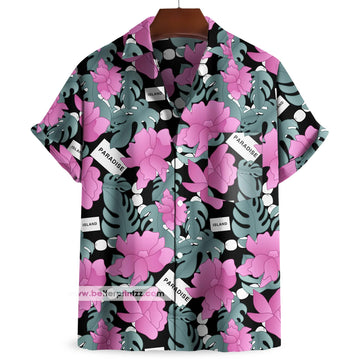 Printify All Over Prints Dennis Nedry Hawaiian Shirt from Jurassic Park, Dennis Nedry Costume Shirt