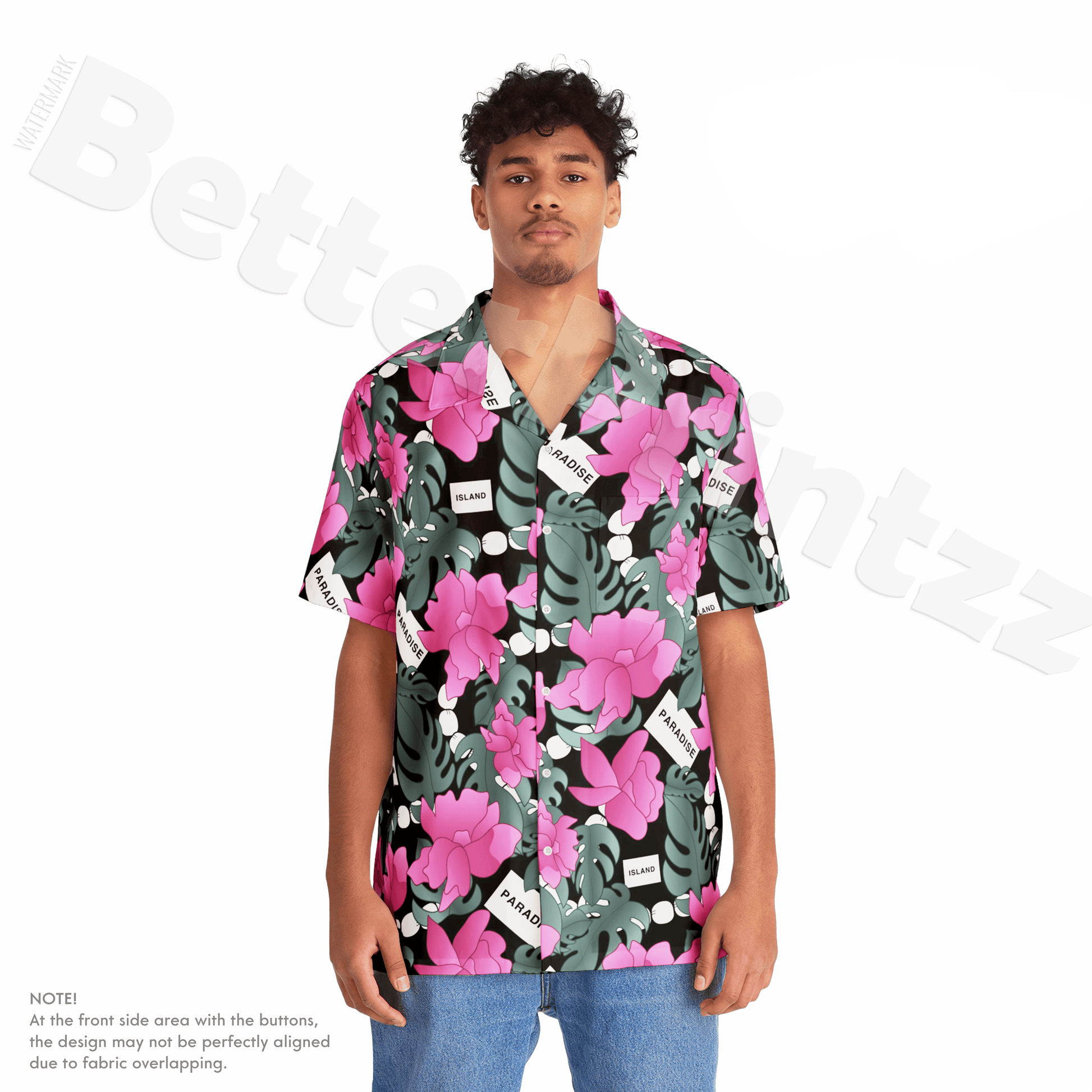 Printify All Over Prints Dennis Nedry Hawaiian Shirt from Jurassic Park, Dennis Nedry Costume Shirt
