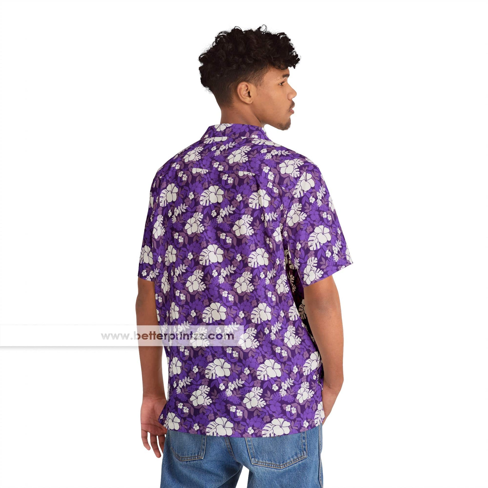 Printify All Over Prints Eric Tomizawa Hawaiian Shirt, Like a Dragon Infinite Wealth Cosplay, Eric Tomizawa Costume