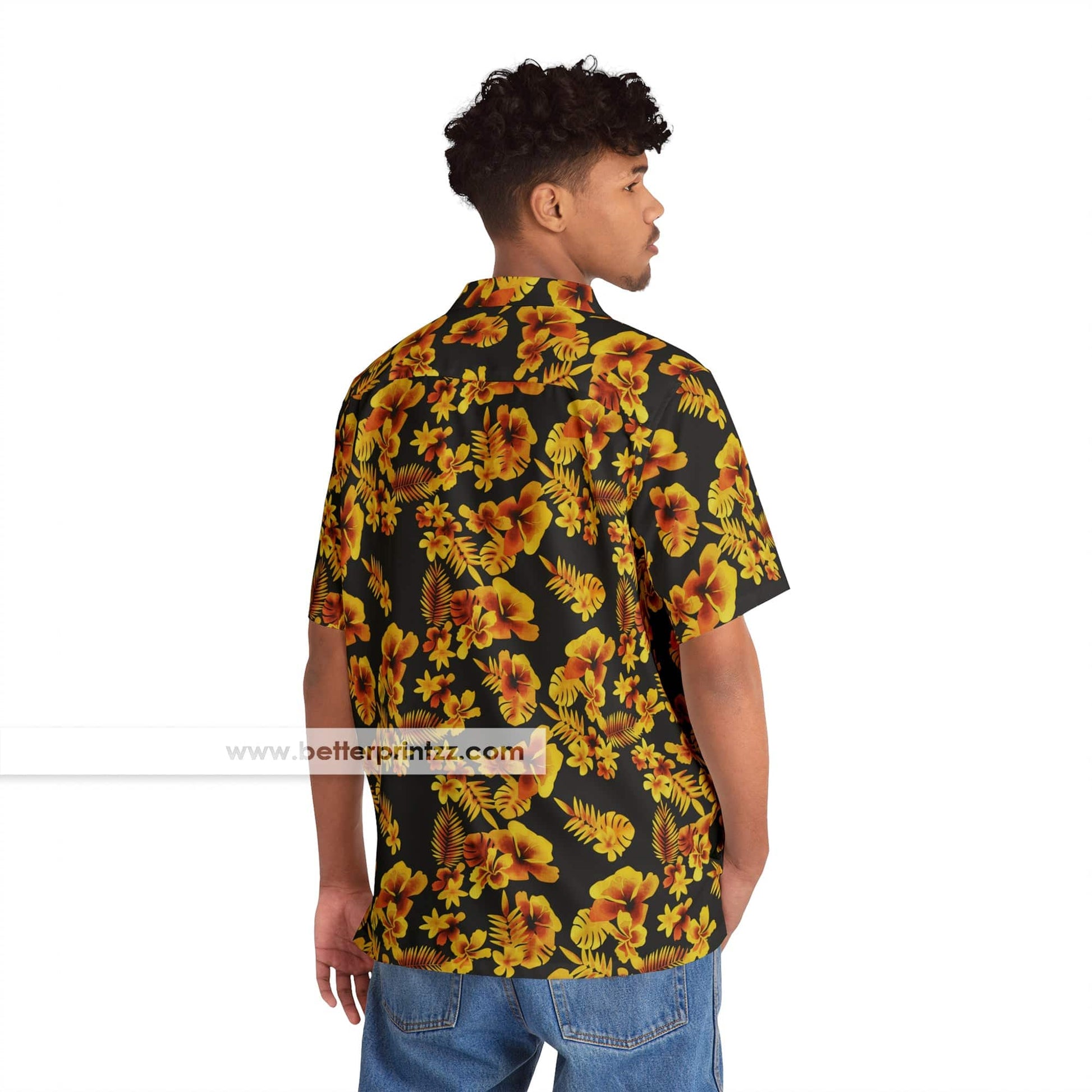 Printify All Over Prints Goro Majima Hawaiian Shirt, Like a Dragon Pirate Yakuza in Hawaii Cosplay