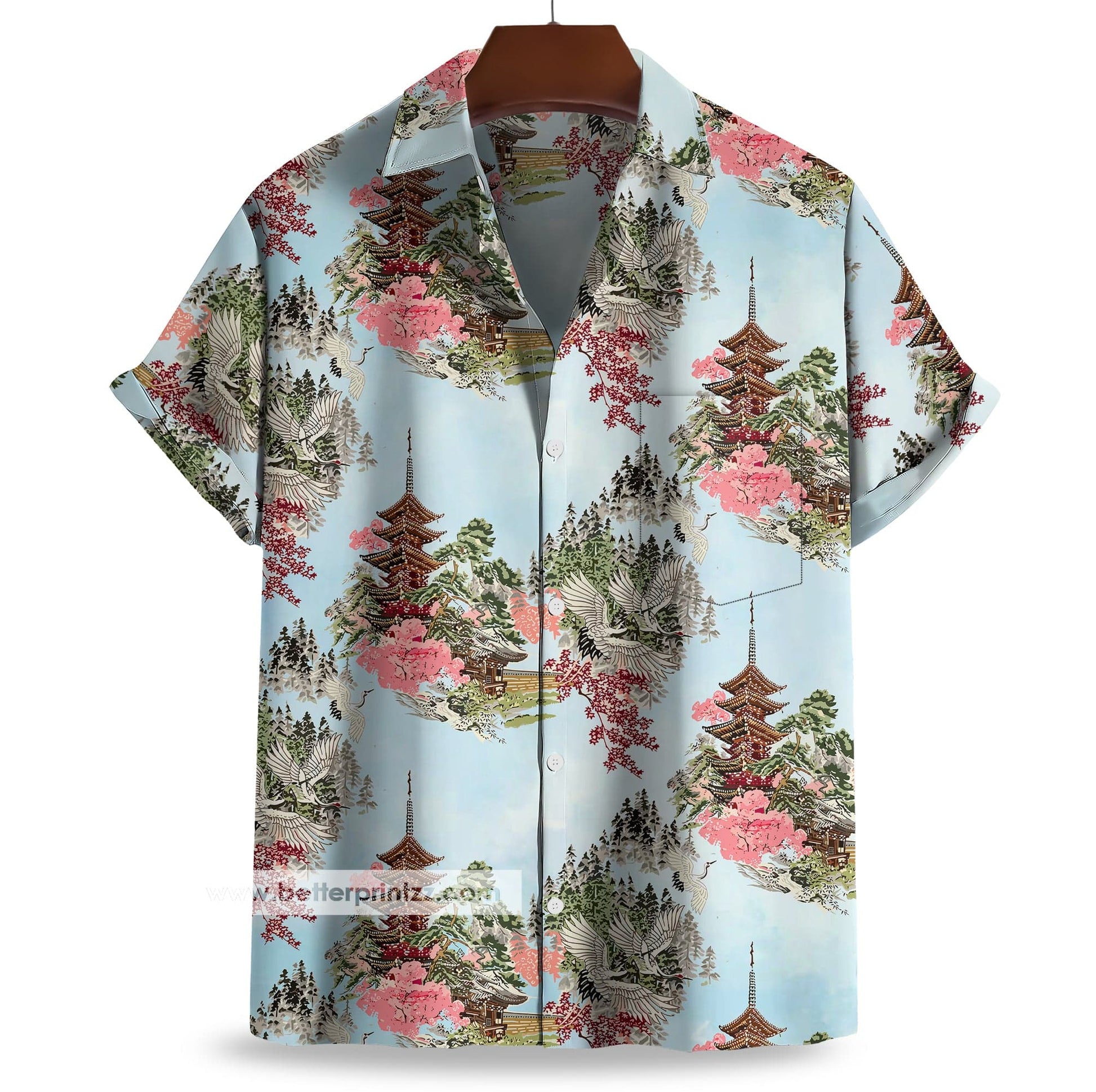 Printify All Over Prints Hoban Washburne Hawaiian Shirt Replica from Firefly, Hoben Wash Costume