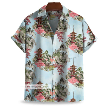 Printify All Over Prints Hoban Washburne Hawaiian Shirt Replica from Firefly, Hoben Wash Costume