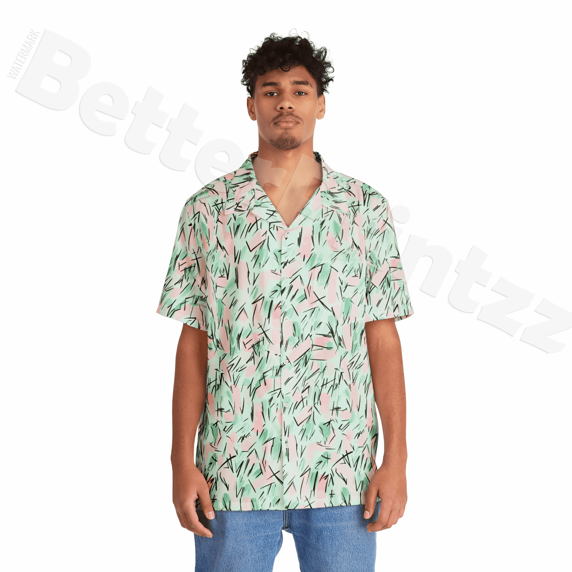 Printify All Over Prints Hopper Hawaiian Shirt from Stranger Things Series, Hopper Costume Shirt