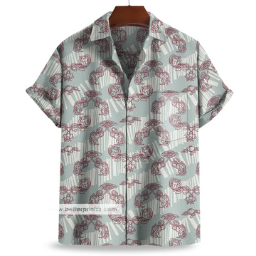 Printify All Over Prints James Bond Hawaiian Shirt, Casino Royale James Bond Cosplay