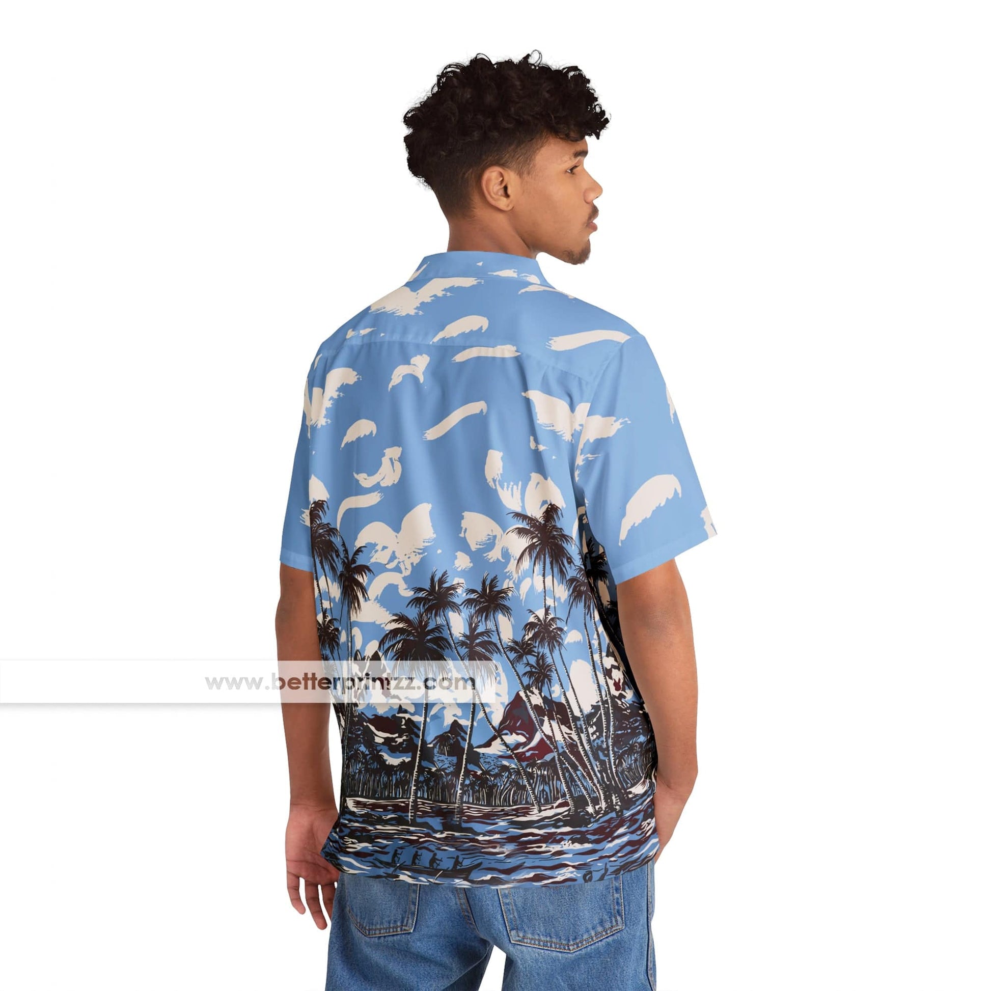 Printify All Over Prints Jared Leto Hawaiian Shirt Replica from Coachella 2014, Celebrity Costume Ideas