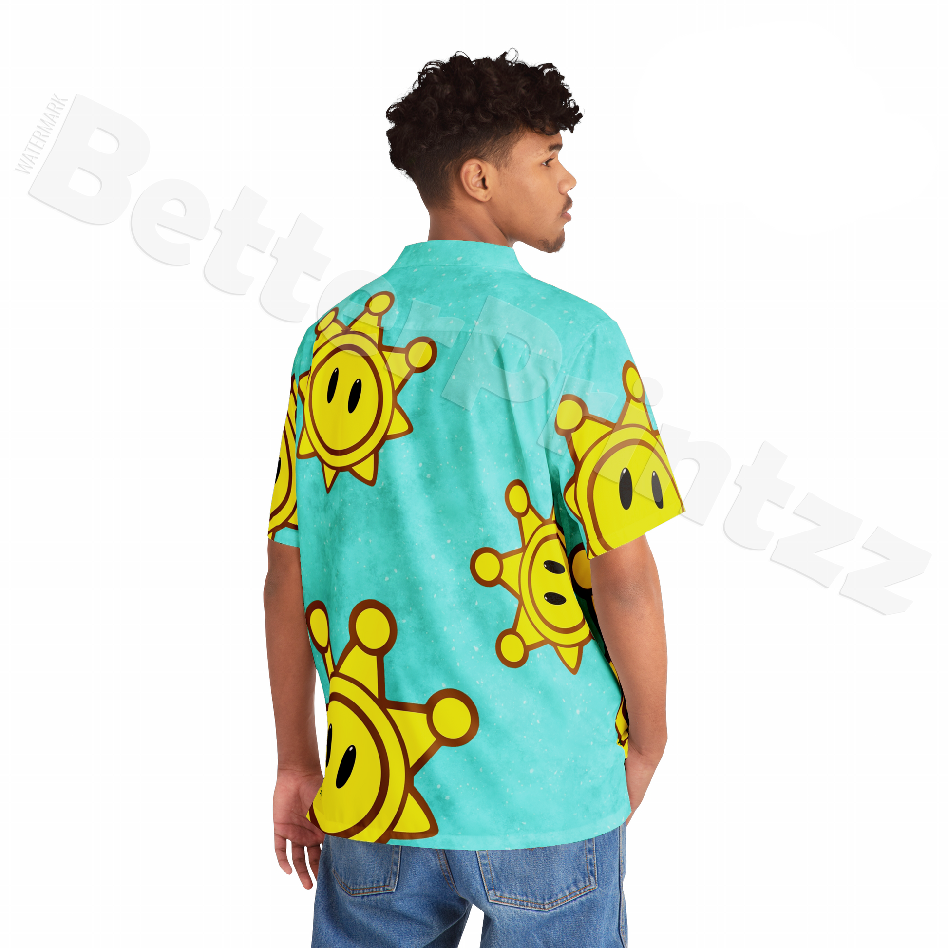 Mario Sunshine Hawaiian Shirt