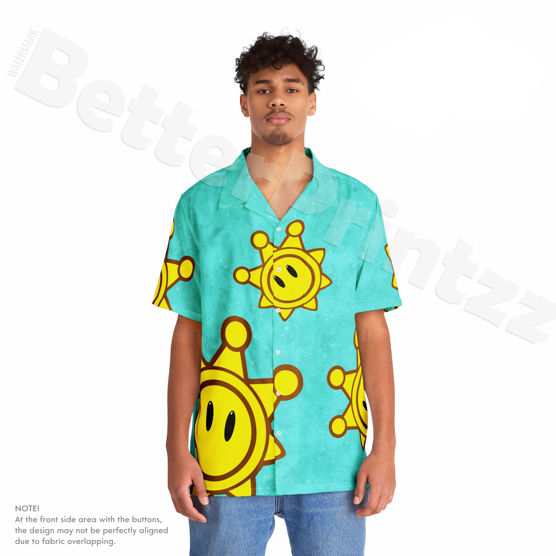 Mario Sunshine Hawaiian Shirt