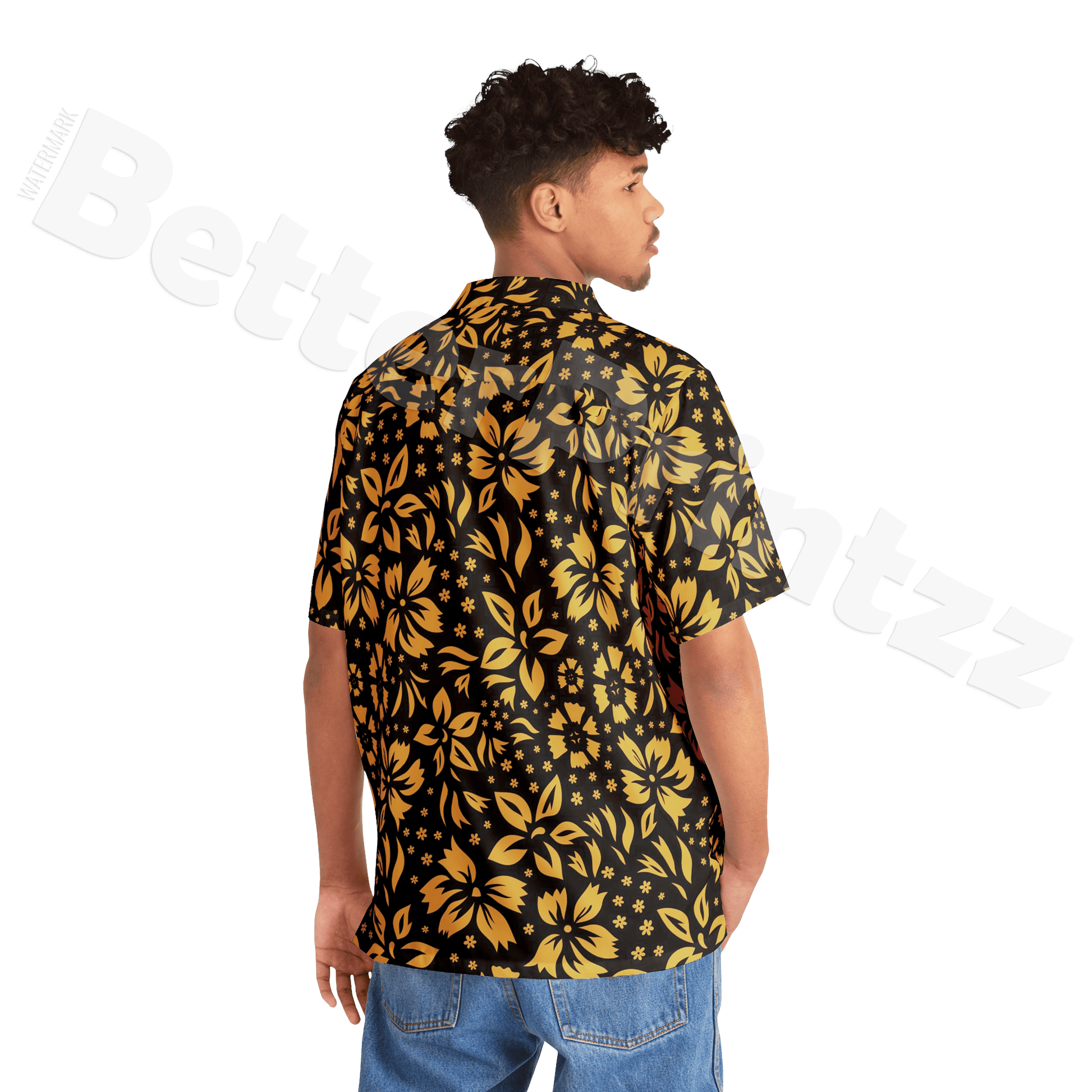 Printify All Over Prints Raoul Duke Hawaiian Shirt from Fear and Loathing in Las Vegas Movie, Raoul Duke Costume Shirt