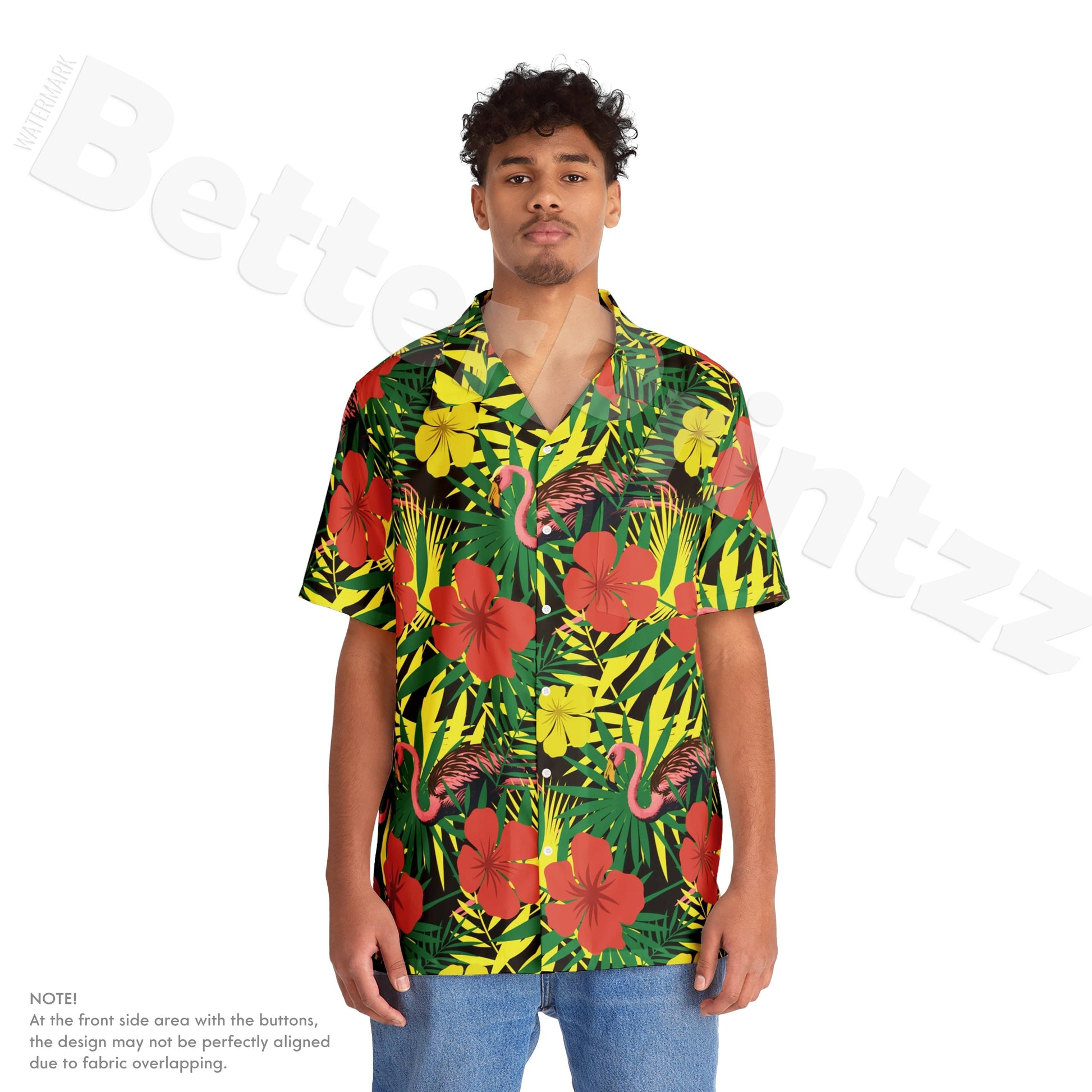 Printify All Over Prints Robin Williams Hawaiian Shirt from 1999 Photoshoot, Robin Williams Costume Shirt