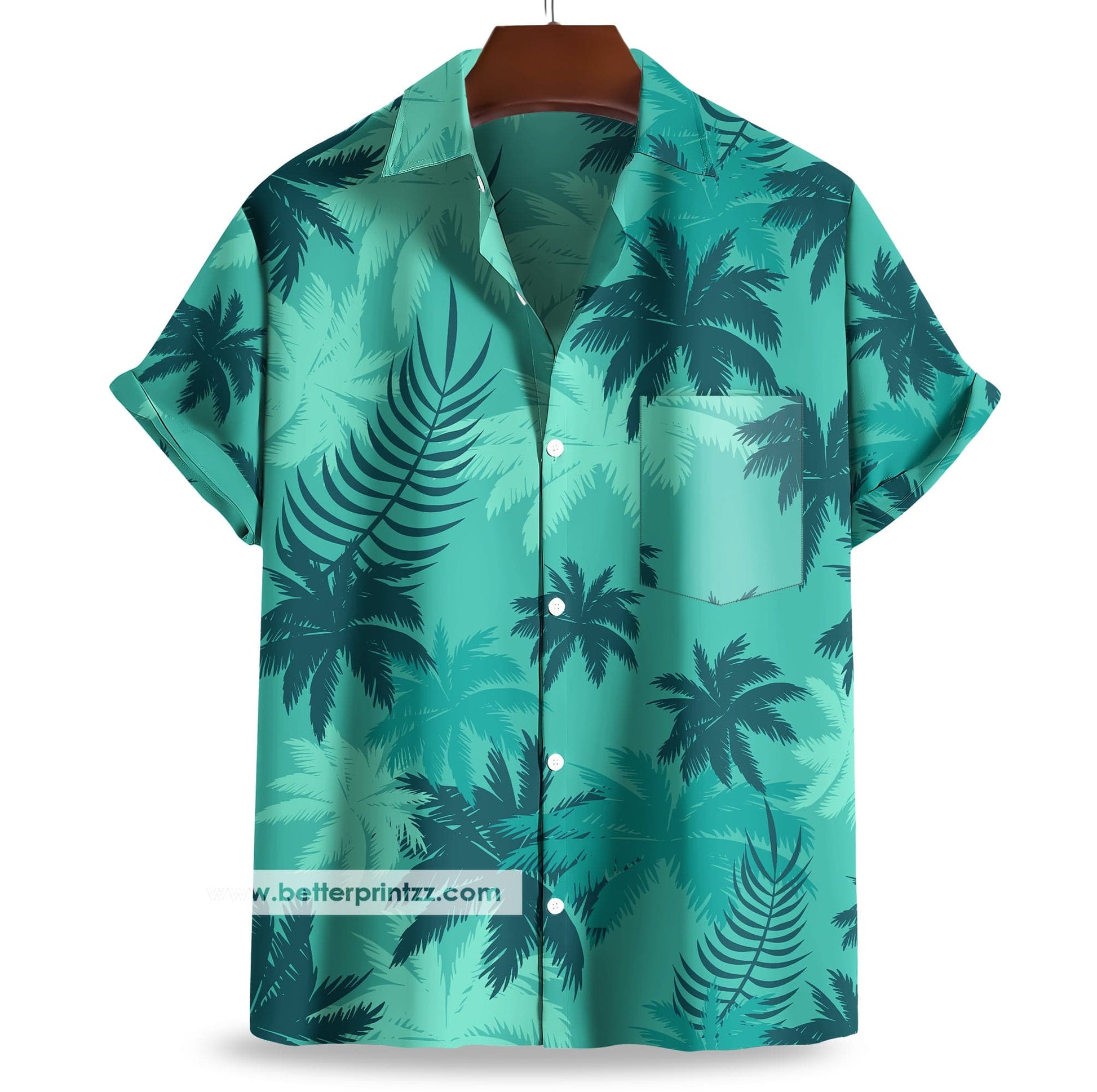 Printify All Over Prints Tommy Vercetti Hawaiian Shirt, GTA Vice City Costume Shirt