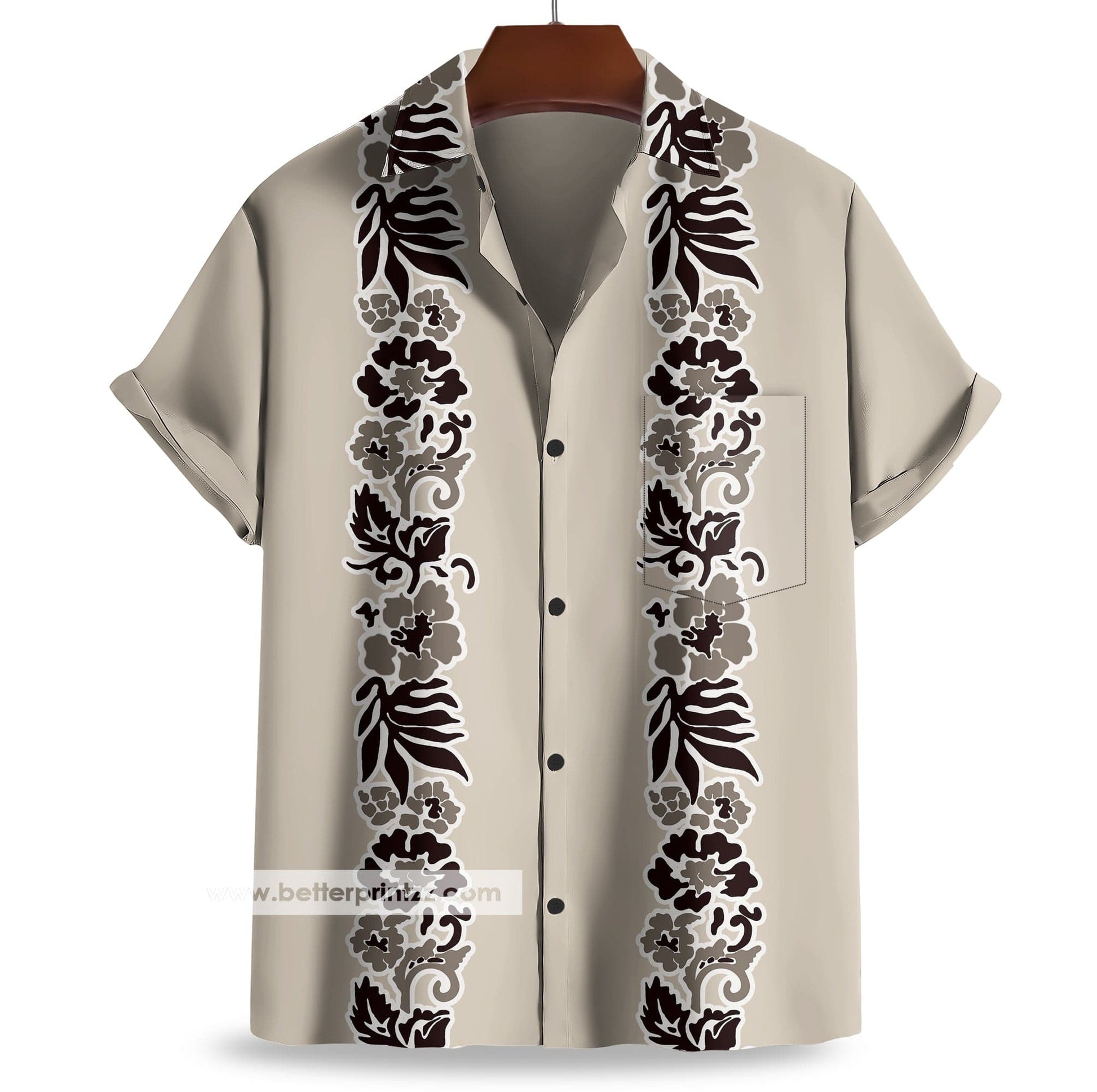 Printify All Over Prints Tony Soprano Hawaiian Shirt – Sopranos S5E5 Floral Shirt Replica