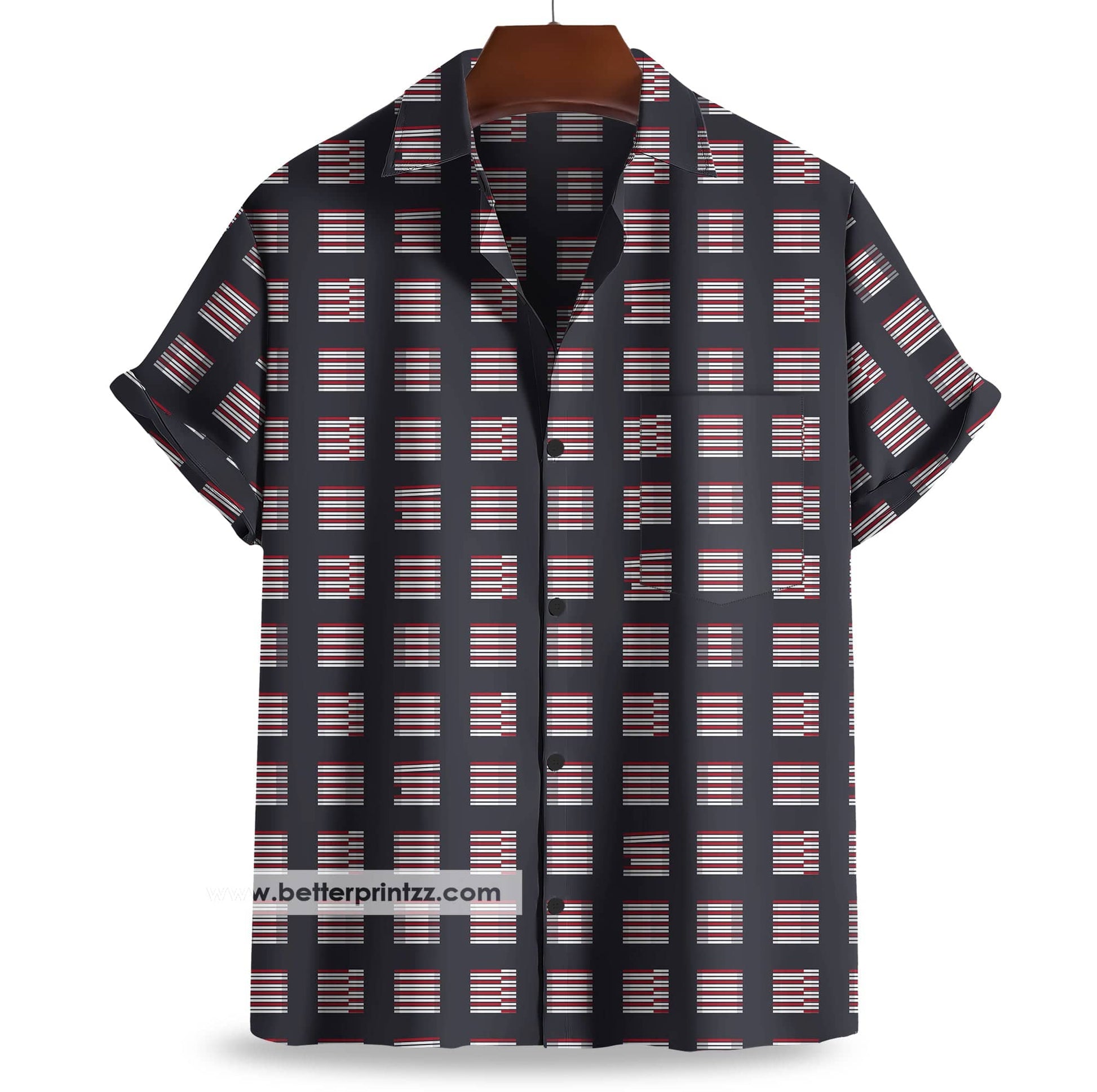 Printify All Over Prints Tony Soprano Hawaiian Shirt, Tony Soprano Blocks Shirt Replica