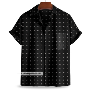 Printify All Over Prints Tony Soprano Hawaiian Shirt, Tony Soprano Bullet Hole Shirt Replica