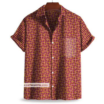 Printify All Over Prints Zheng Hawaiian Shirt Replica, Like a Dragon Infinite Wealth Cosplay
