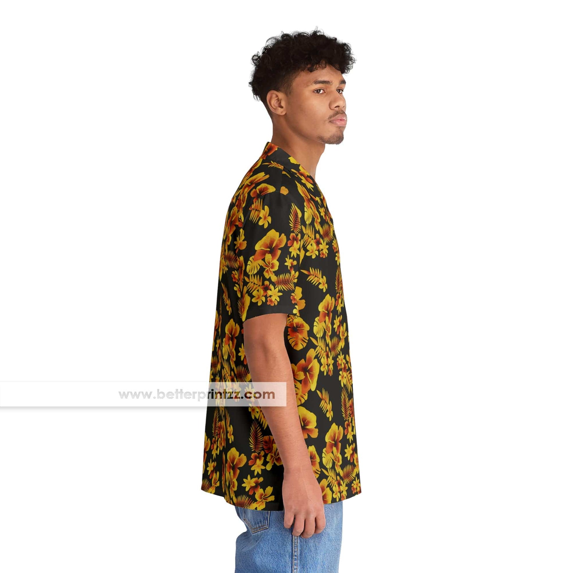 Printify All Over Prints Goro Majima Hawaiian Shirt, Like a Dragon Pirate Yakuza in Hawaii Cosplay