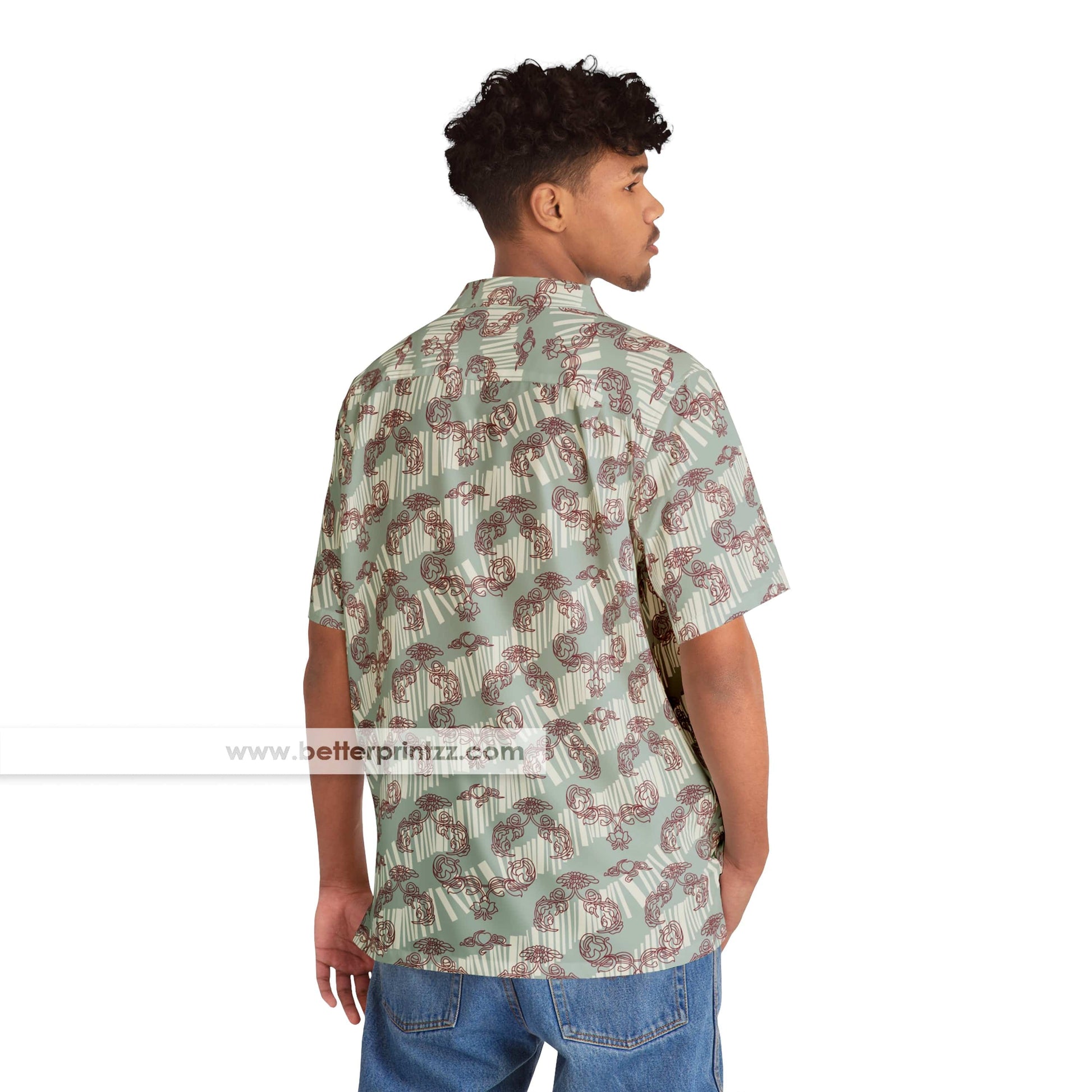 Printify All Over Prints James Bond Hawaiian Shirt, Casino Royale James Bond Cosplay