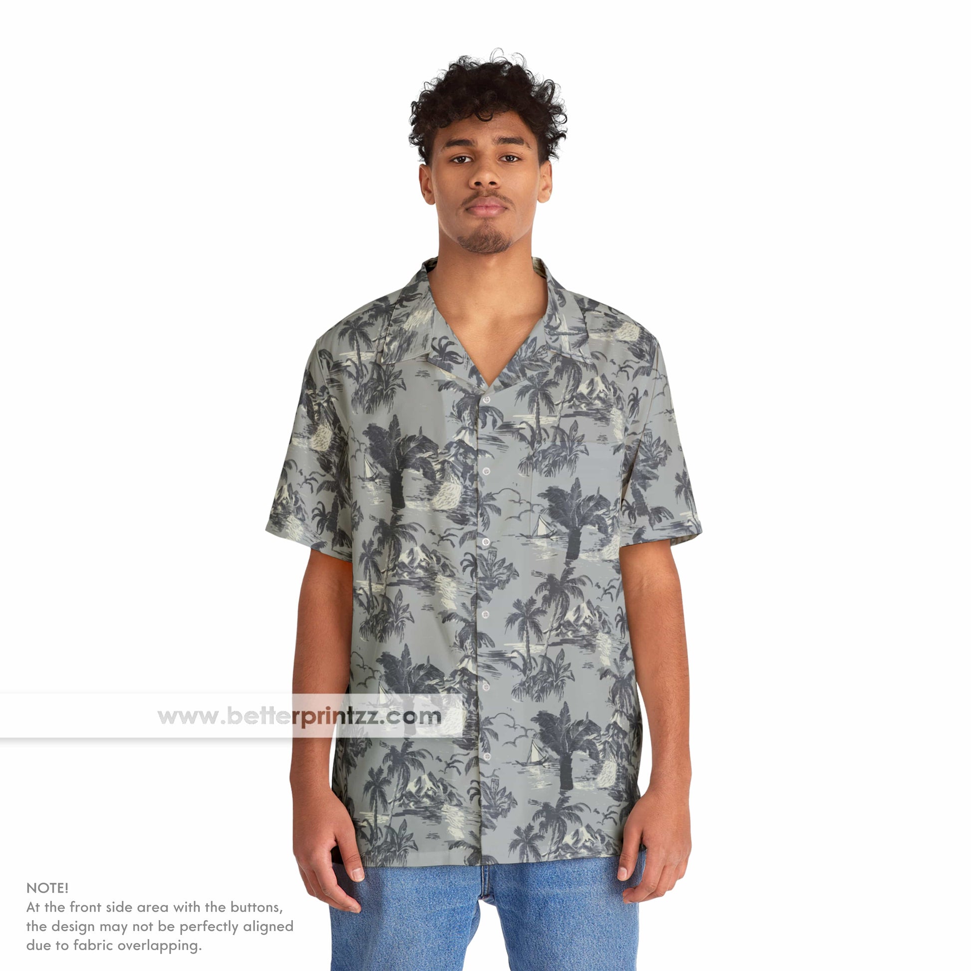 Printify All Over Prints Out of Time Hawaiian Shirt, Denzel Washington Hawaiian Shirt Replica