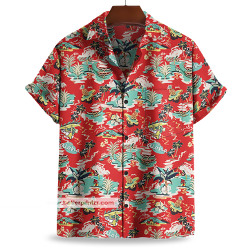 Palm Springs Hawaiian Shirt Replica worn by Andy Samberg