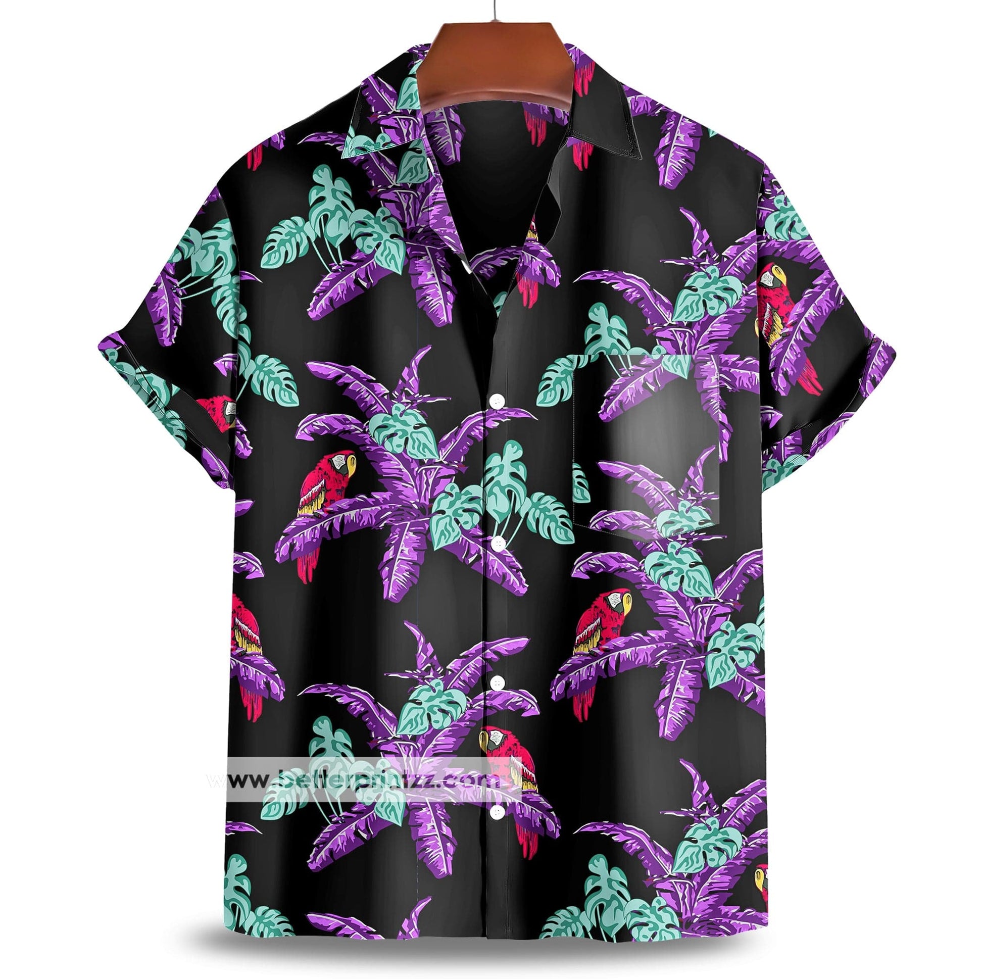 Printify All Over Prints Thomas Magnum Hawaiian Shirt, Magnum PI Hawaiian Shirt Replica