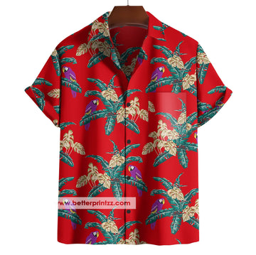 Printify All Over Prints Thomas Magnum Hawaiian Shirt, Magnum PI Shirt