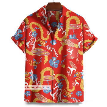 Dr. Gonzo Hawaiian Shirt from 'Fear and Loathing in Las Vegas' Movie