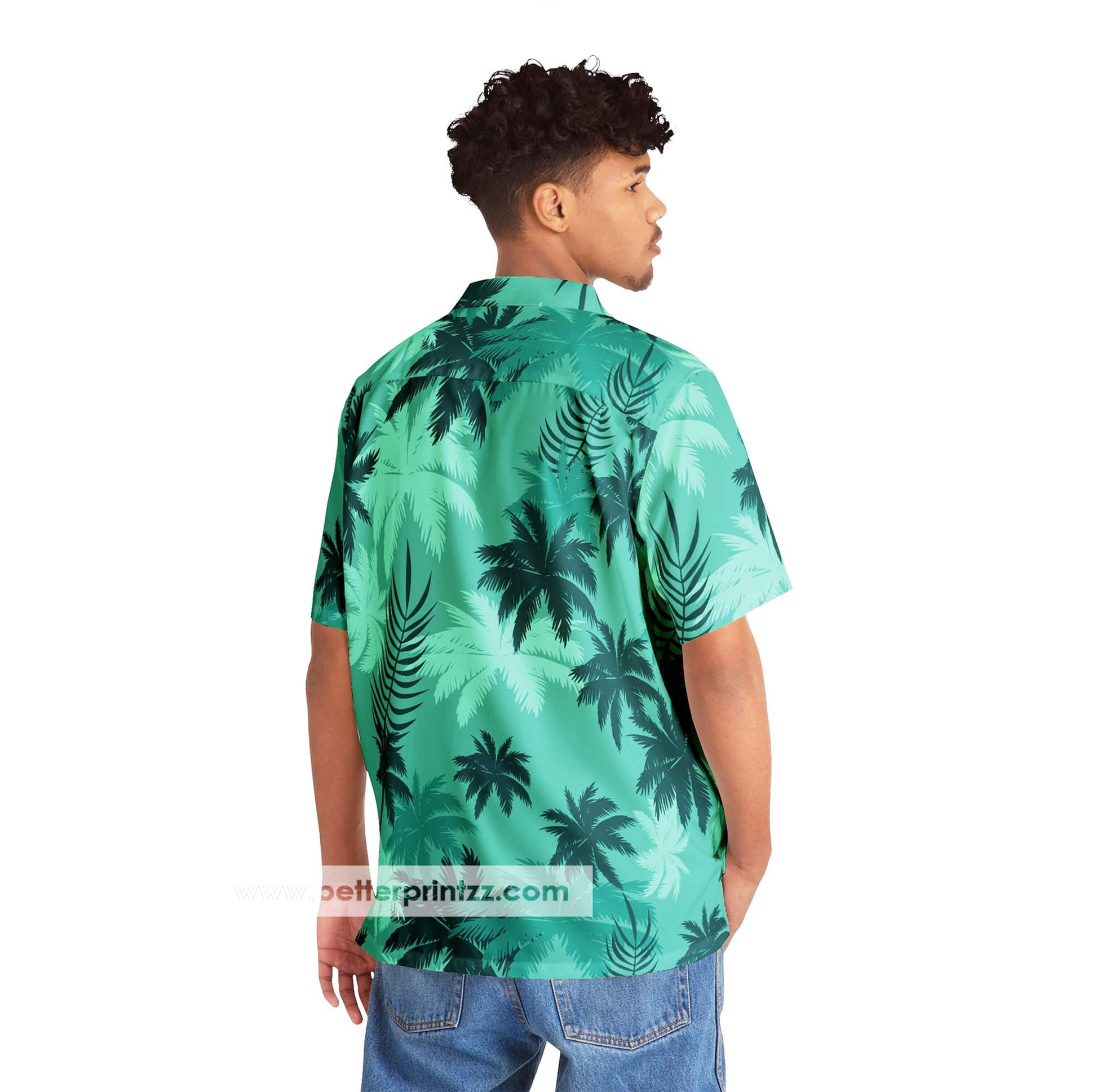 Printify All Over Prints Tommy Vercetti Hawaiian Shirt, GTA Vice City Costume Shirt