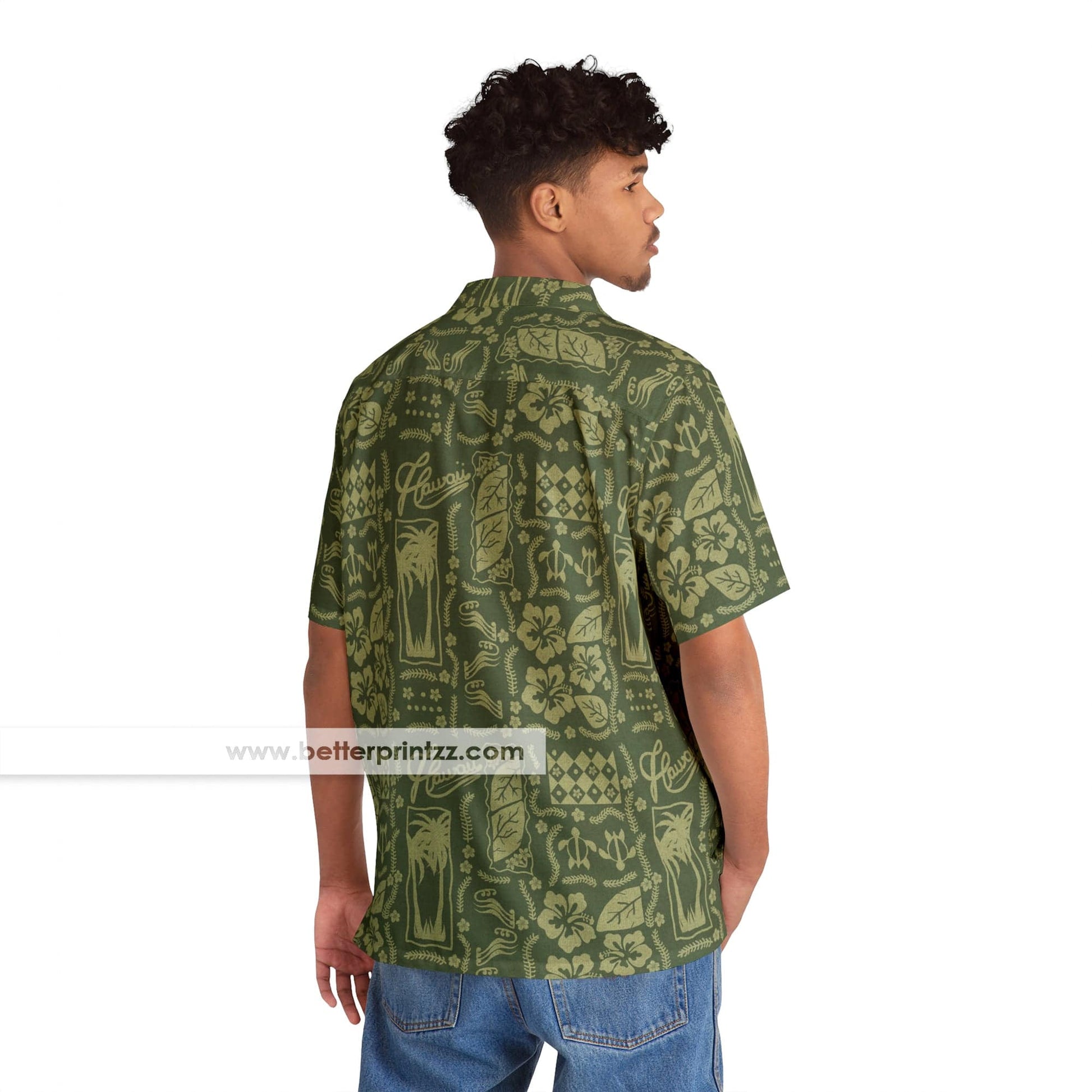 Printify All Over Prints Yu Nanba Hawaiian Shirt, Like a Dragon Infinite Wealth Cosplay, Yu Nanba Costume